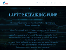 Tablet Screenshot of laptoprepairingpune.com